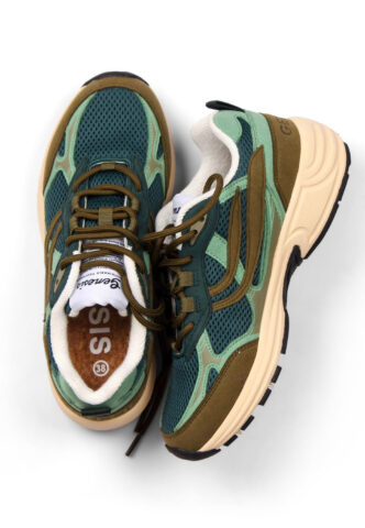 Genesis Footwear – G-Eco`99 Multi Colour Amber Green/Mint/Petrol – Girl Schuhe – Mehrfarbig – EU 38 – Textile, Synthetic/Textile/Gummi