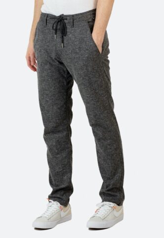 REELL – Reflex Evo Black Linen – Hose – Schwarz – S / L34 – 54% Polyester, 41% Baumwolle, 5% Viskose