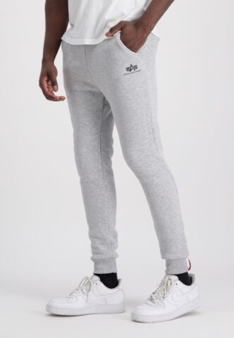 Alpha Industries – Basic Jogger Grey Heather – Jogginghose – Grau – XL – 80% Baumwolle, 20% Polyester