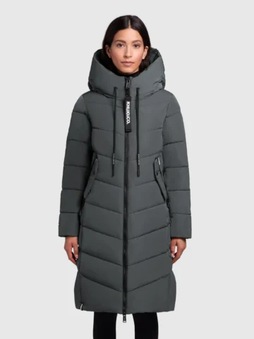 Khujo Wintermantel Mikia2 foam green