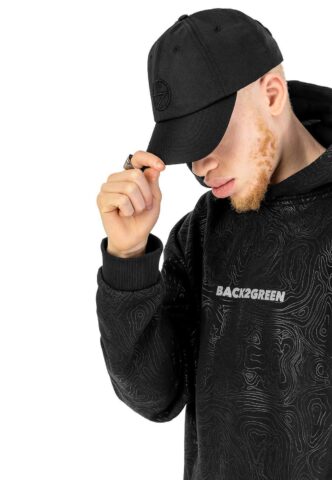 Green Berlin – Back2Black Black – Cap – Schwarz – Onesize – 100% Polyester