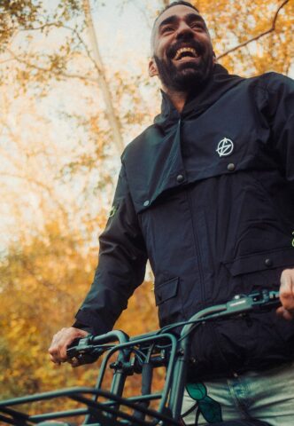 Green Berlin – Govest Rain Black – Jacke – Schwarz – M – Shell: 65% Polyester, 35% Baumwolle; Lining: 100% Polyester