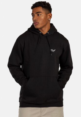 REELL – Staple Logo Deep Black – Hoodie – Schwarz – XXL – 65% Baumwolle, 35% Polyester
