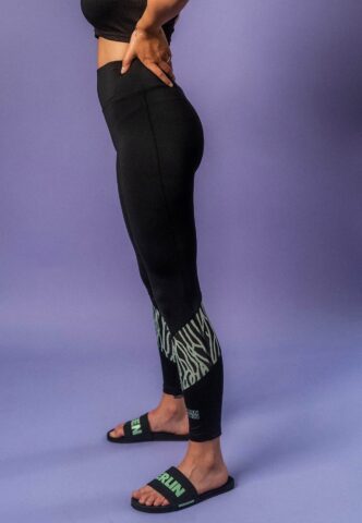 Green Berlin – Coral Schwarz – Leggings – Schwarz – XS – 80% Polyester, 20% Elastan