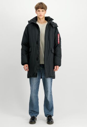 Alpha Industries – Puffer Black – Jacke – Schwarz – XL – 60% Baumwolle, 40% Polyester