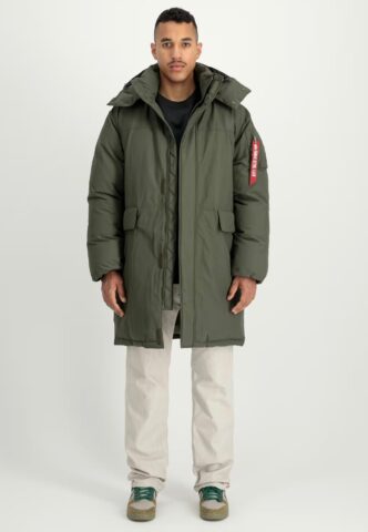 Alpha Industries – Puffer Kaki – Jacke – Grün – XL – 60% Baumwolle, 40% Polyester