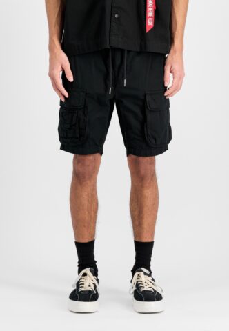 Alpha Industries – Aloha Safari Black – Shorts – Schwarz – W36 – 60% Baumwolle, 40% Viskose