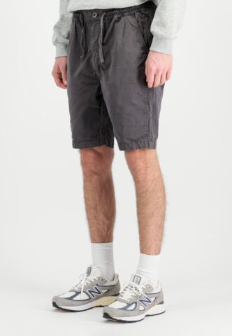 Alpha Industries – Basic Cotton Vintage Grey – Shorts – Grau – W31 – 100% Baumwolle