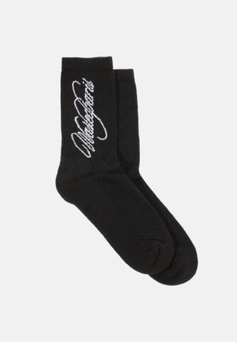 Wasted Paris – Script Black – Socken – Schwarz – Onesize – gid://shopify/Metaobject/588659589357