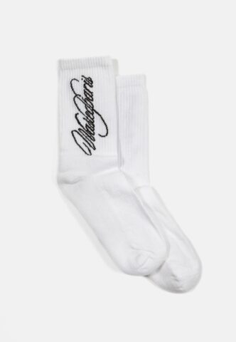 Wasted Paris – Script White – Socken – Weiß – Onesize – gid://shopify/Metaobject/588659589357