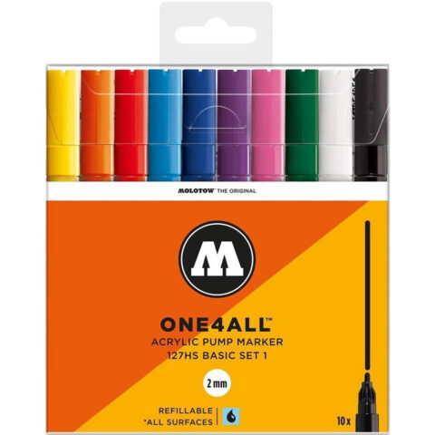 Molotow ONE4ALL 127HS Basic 10er Set 1