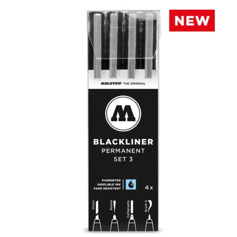 Molotow BLACKLINER Set 3