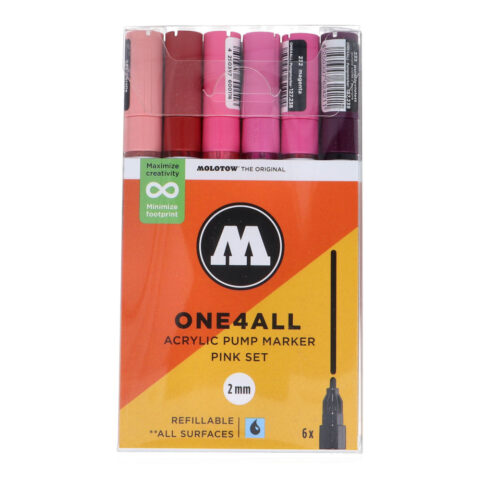 Molotow ONE4ALL 127HS Pink Set