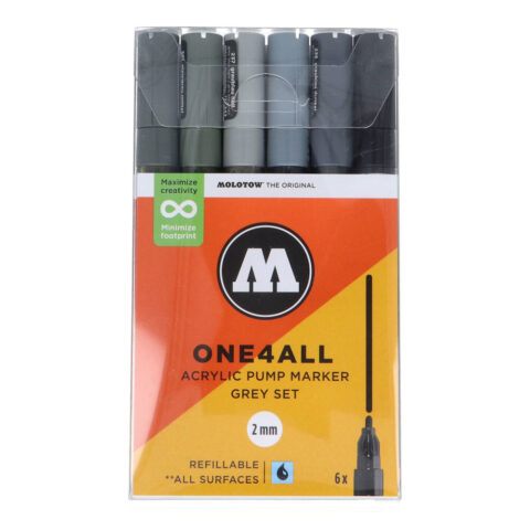 Molotow ONE4ALL 127HS Grey Set