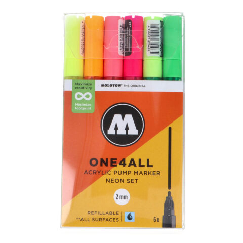 Molotow ONE4ALL 127HS Neon Set