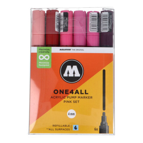 Molotow ONE4ALL 227HS Pink Set
