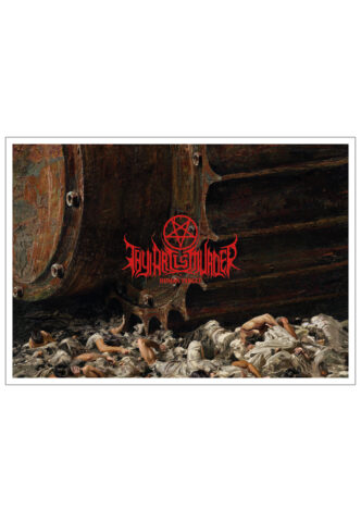 Thy Art Is Murder – Human Target – Poster – keine Farbe – Onesize – 170g/m²