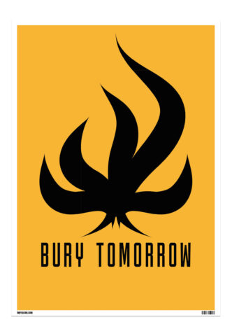 Bury Tomorrow – Black Flame – Poster