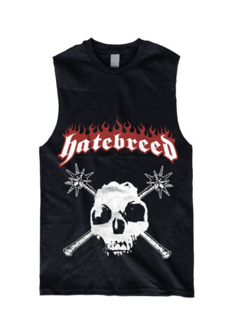 Hatebreed – Skull & Maces – Sleeveless – Schwarz – XL – 100% Baumwolle