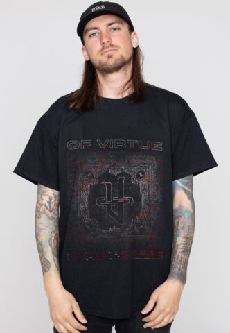 Of Virtue – Omen Cover – T-Shirt – Schwarz – XXL – 100% Baumwolle