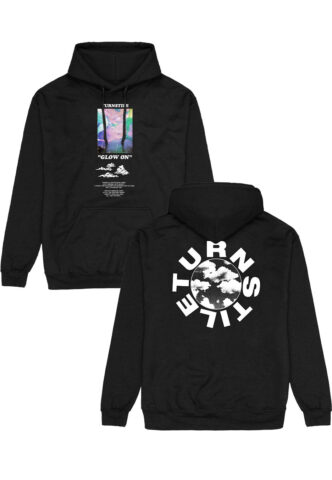 Turnstile – Rainbow Glow On – Hoodie – Schwarz – L – 50% Baumwolle, 50% Polyester