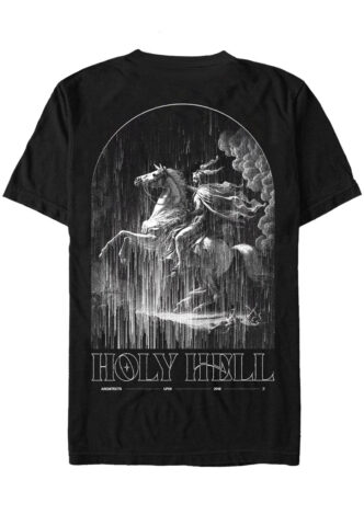 Architects – Holy Hell Rider – T-Shirt – Schwarz – S – 100% Baumwolle