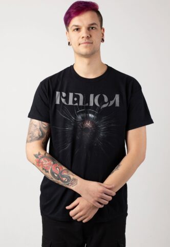 Reliqa – Secrets Of The Future – T-Shirt – Schwarz – L – 100% Baumwolle