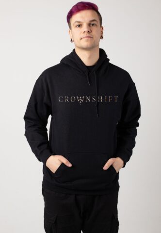 Crownshift – Logo – Hoodie – Schwarz – XL – 50% Baumwolle, 50% Polyester