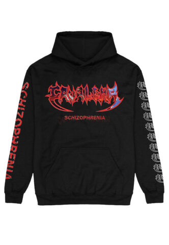 Cavalera – Schizophrenia – Hoodie – Schwarz – S – 50% Baumwolle, 50% Polyester