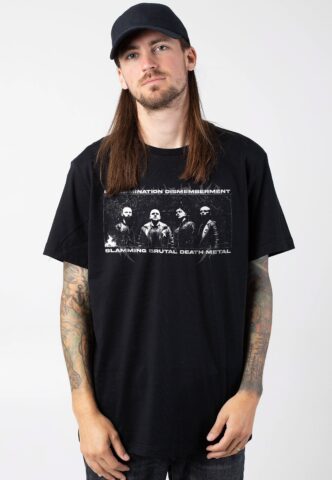 Extermination Dismemberment – Band – T-Shirt – Schwarz – S – 100% Baumwolle