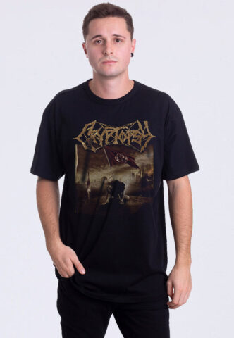 Cryptopsy – Once Was Not – T-Shirt – Schwarz – S – 100% Baumwolle