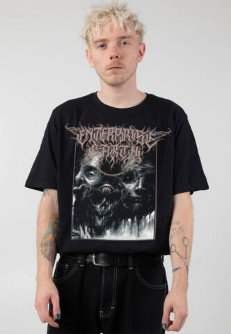 Enterprise Earth – DIM Cover – T-Shirt – Schwarz – XXL – 100% Baumwolle