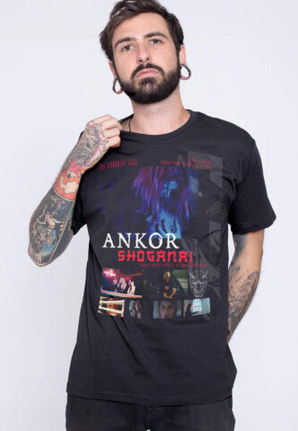 Ankor – Films Dark Grey – T-Shirt – Grau – XL – 100% Baumwolle