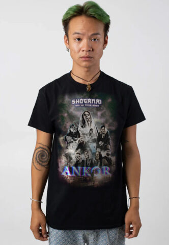 Ankor – Shoganai Tour 2025 – T-Shirt – Schwarz – XXL – 100% Baumwolle