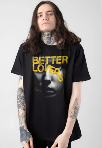 Better Lovers – Black Eyed Girl – T-Shirt – Schwarz – M – 100% Baumwolle