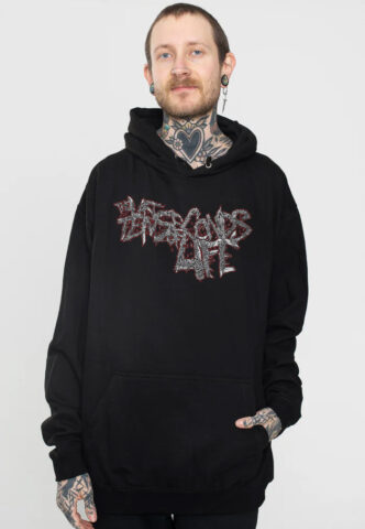 The Last Ten Seconds Of Life – Snake – Hoodie – Schwarz – L – 50% Baumwolle, 50% Polyester