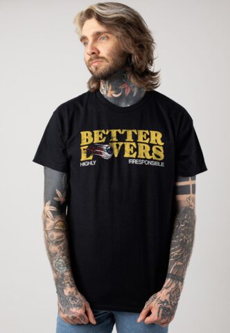Better Lovers – Eyeball – T-Shirt – Schwarz – L – 100% Baumwolle