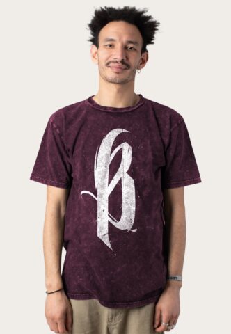 Breakdown Of Sanity – Aries Berry Black Acid Washed – T-Shirt