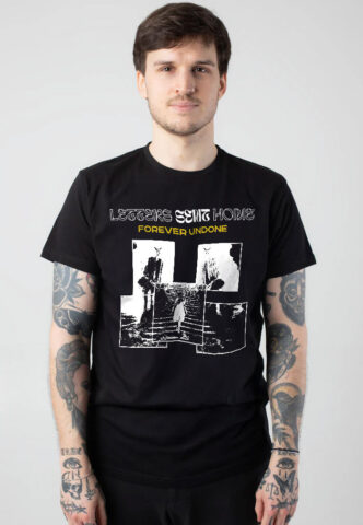 Letters Sent Home – Forever Undone – T-Shirt – Schwarz – M – 100% Baumwolle
