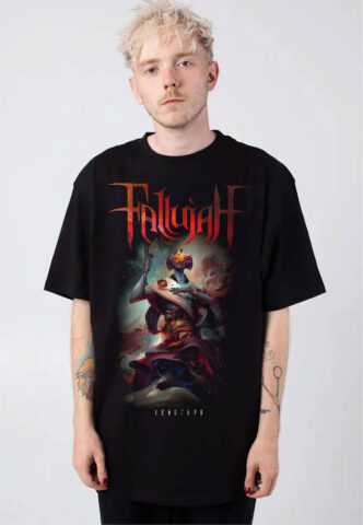 Fallujah – Xenotaph – T-Shirt – Schwarz – XL – 100% Baumwolle