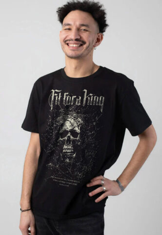 Fit For A King – Bed Of Throns – T-Shirt – Schwarz – 3XL – 100% Baumwolle