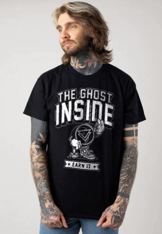 The Ghost Inside – Mascot – T-Shirt – Schwarz – M – 100% Baumwolle