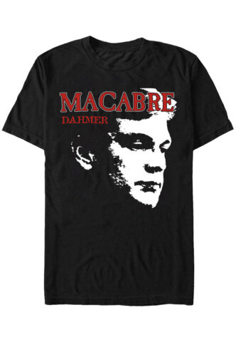Macabre – Dahmer – T-Shirt – Schwarz – M – 100% Baumwolle