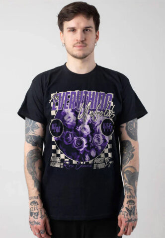 As Everything Unfolds – Tunnel Vision – T-Shirt – Schwarz – L – 100% Baumwolle