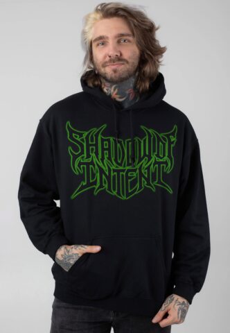Shadow Of Intent – Imperium Delirium Cover – Hoodie – Schwarz – S – 50% Baumwolle, 50% Polyester