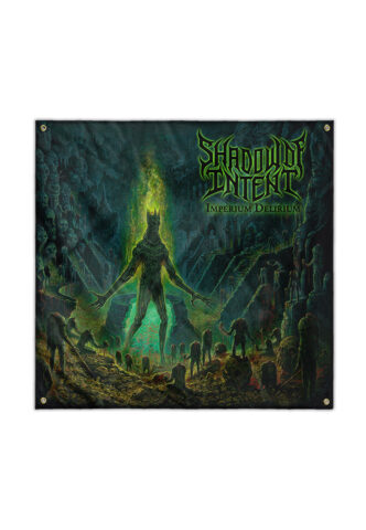 Shadow Of Intent – Imperium Delirium Cover – Flagge – Schwarz – Onesize – 100% Nylon