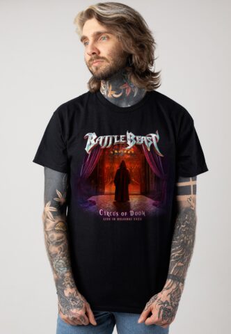 Battle Beast – Circus Of Doom – Live – T-Shirt – Schwarz – S – 100% Baumwolle