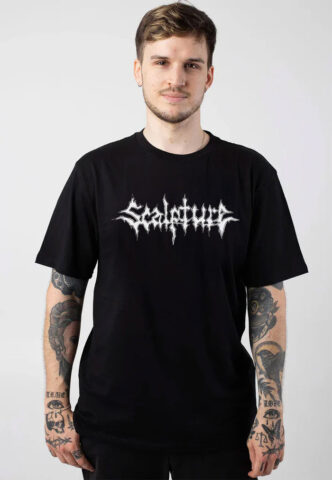 Scalpture – Scalpture Logo – T-Shirt – Schwarz – M – 100% Baumwolle