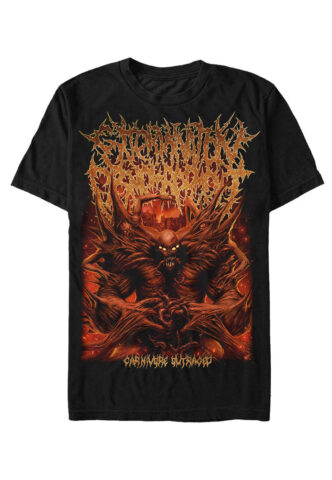 Extermination Dismemberment – Carnivore Outraged – T-Shirt – Schwarz – XXL – 100% Baumwolle