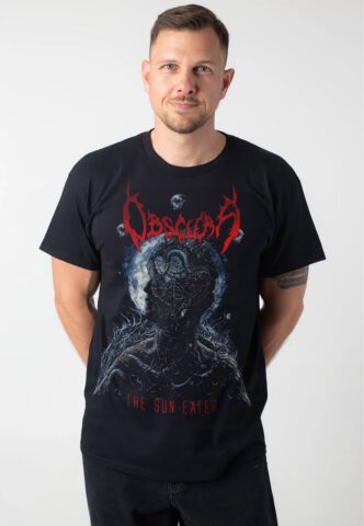 Obscura – The Sun Eater – T-Shirt – Schwarz – M – 100% Baumwolle